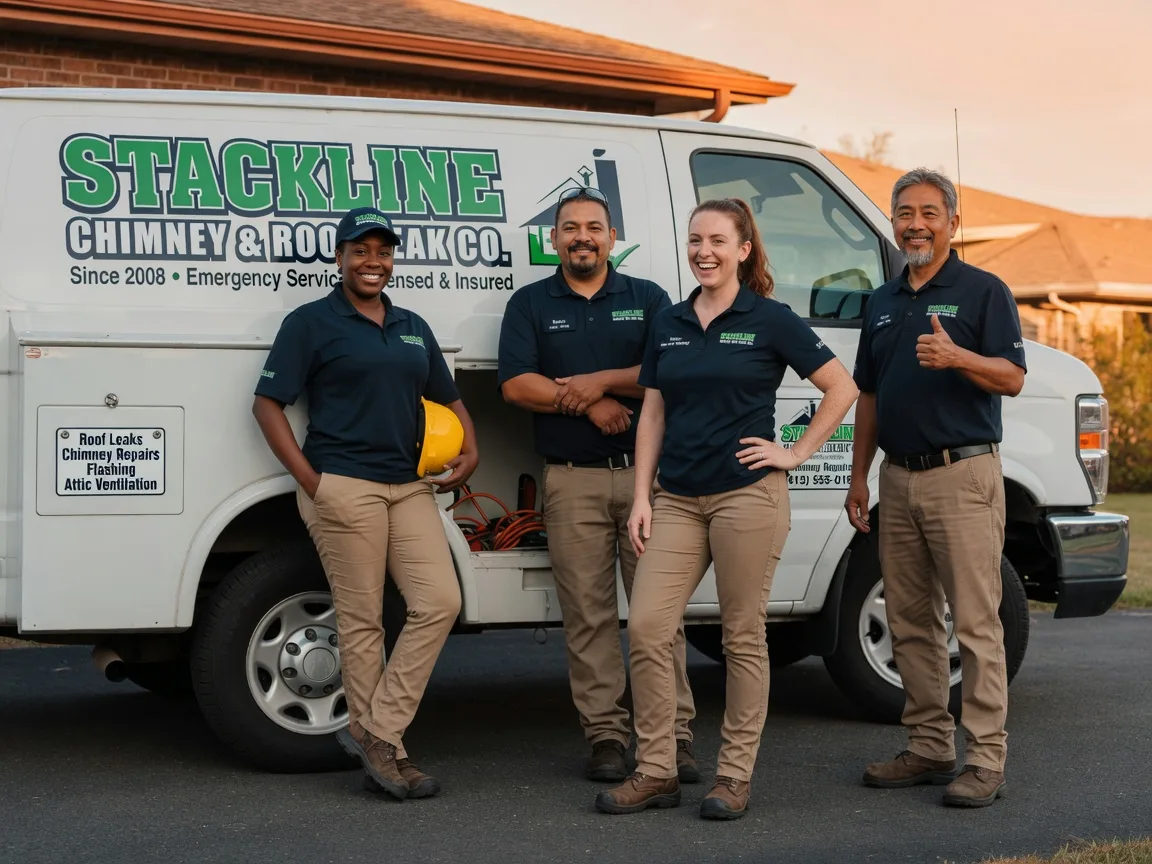 Chimney flashing repair company in Modesto, CA